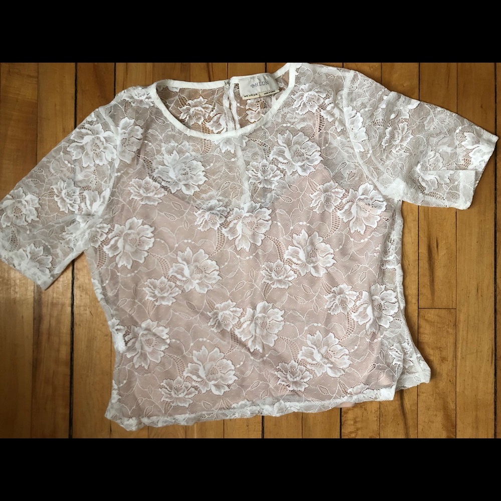 BHLDN lace top